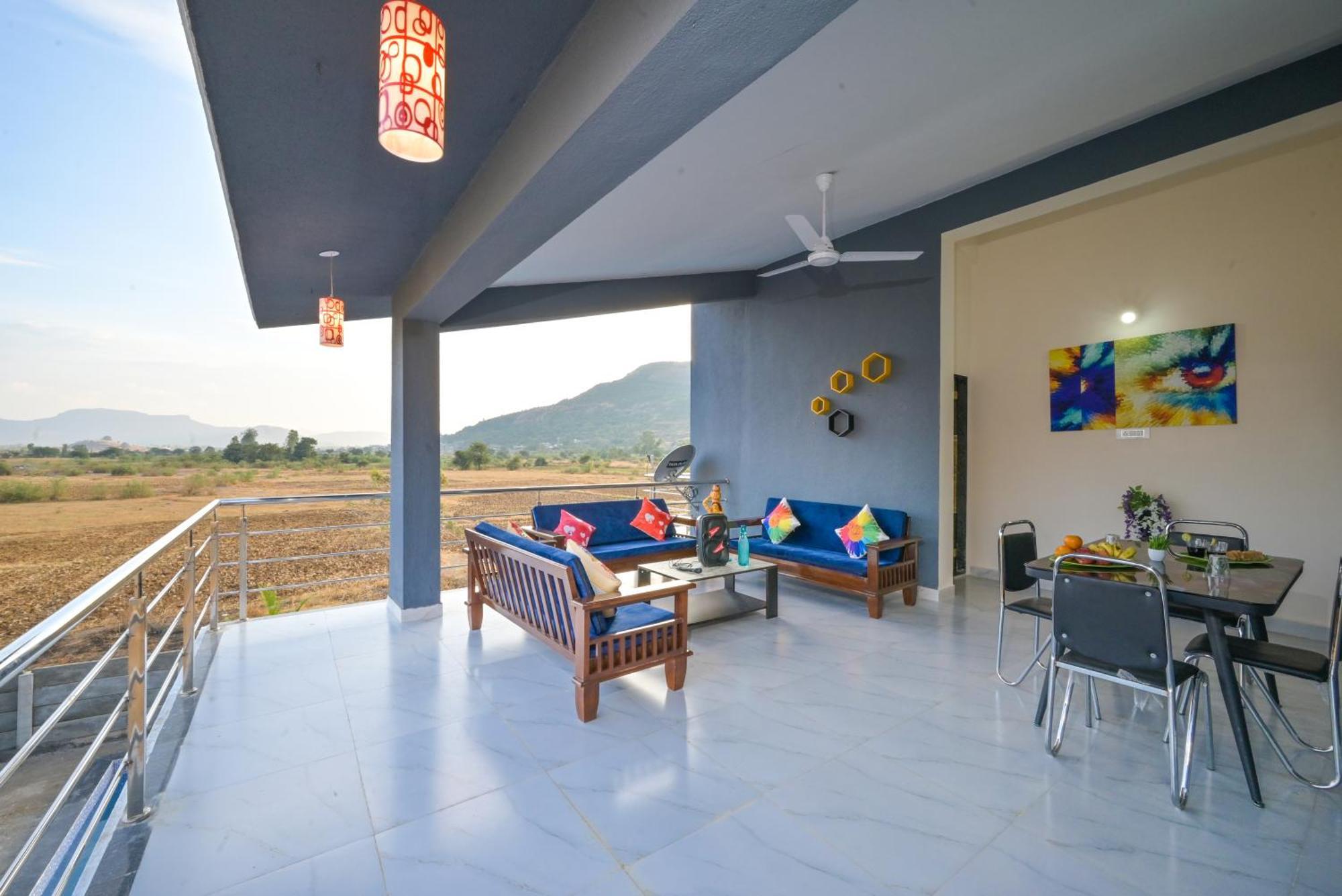Empyrean Stay II Mirage Villa II Ac II 4Bhk II Largest Pool In Lonavala Li Bagian luar foto
