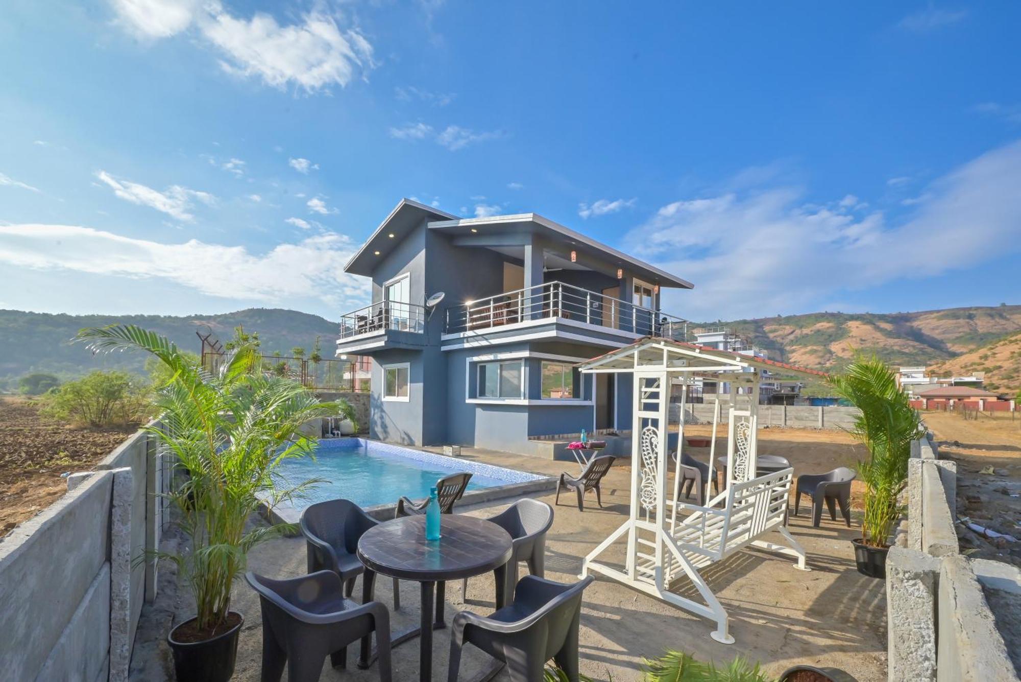Empyrean Stay II Mirage Villa II Ac II 4Bhk II Largest Pool In Lonavala Li Bagian luar foto