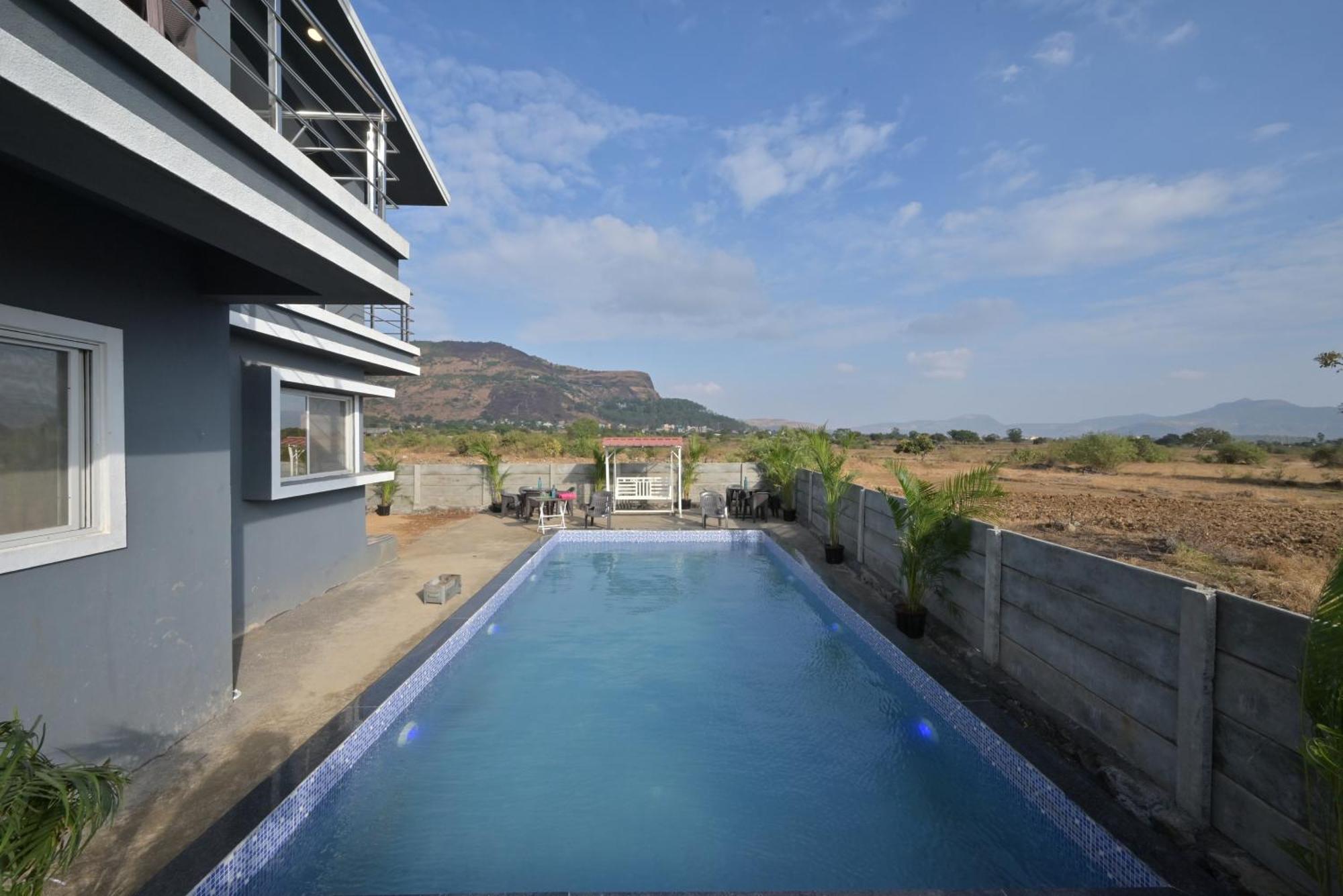 Empyrean Stay II Mirage Villa II Ac II 4Bhk II Largest Pool In Lonavala Li Bagian luar foto