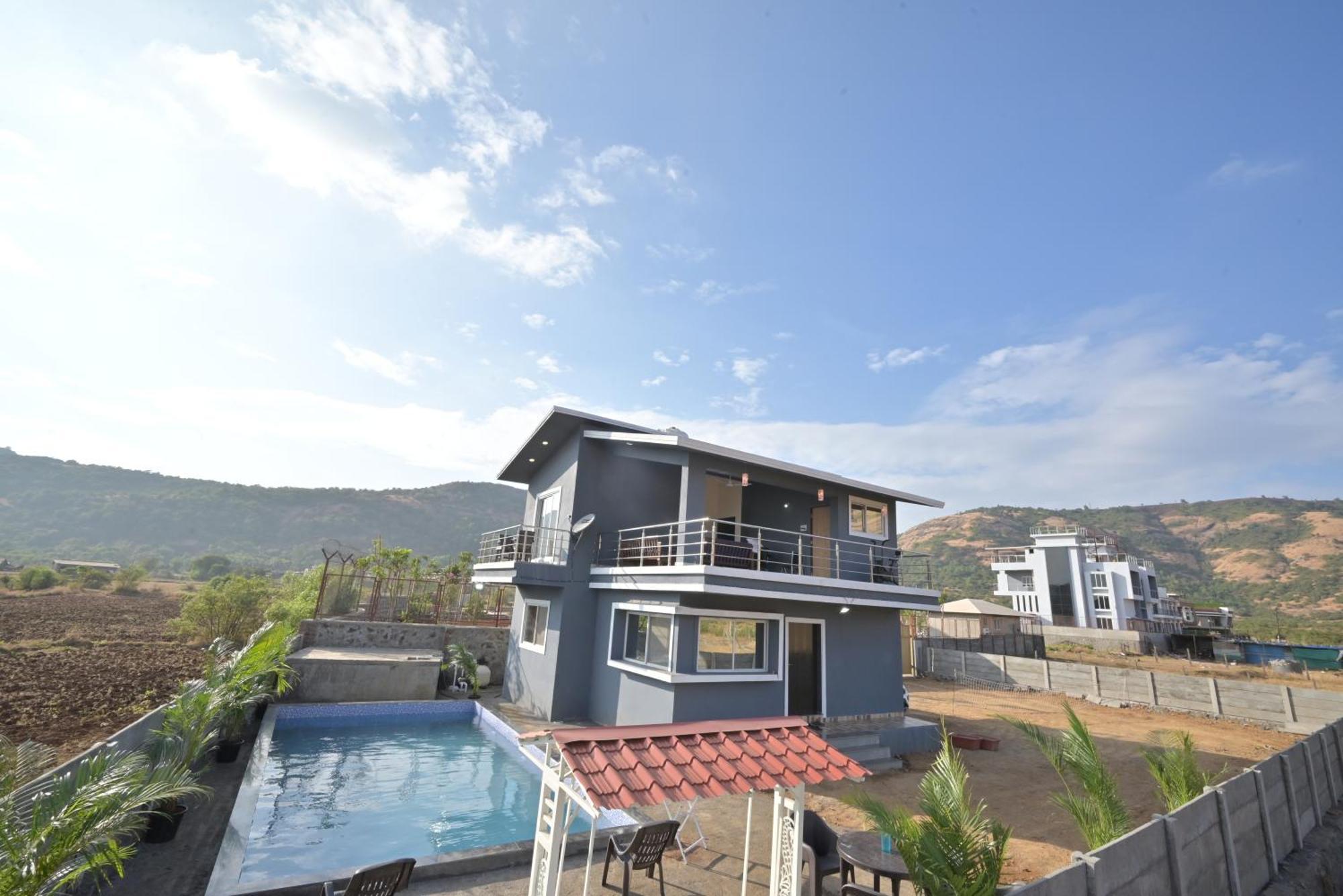 Empyrean Stay II Mirage Villa II Ac II 4Bhk II Largest Pool In Lonavala Li Bagian luar foto