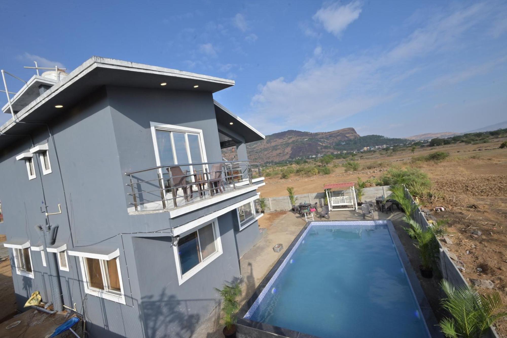 Empyrean Stay II Mirage Villa II Ac II 4Bhk II Largest Pool In Lonavala Li Bagian luar foto