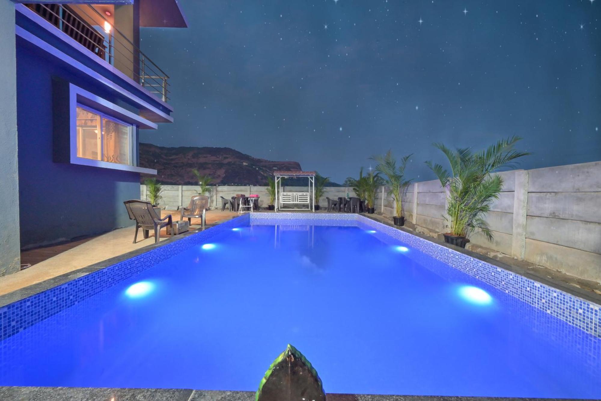Empyrean Stay II Mirage Villa II Ac II 4Bhk II Largest Pool In Lonavala Li Bagian luar foto